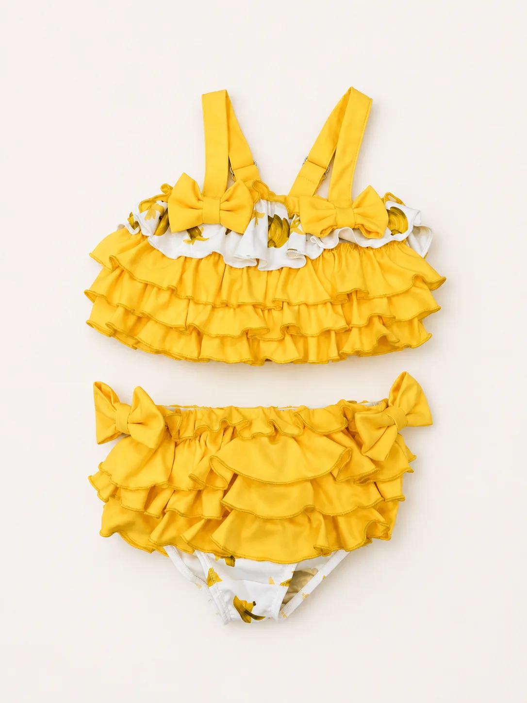 Banana Ruffle Bikini Two-Piece — Banana collection