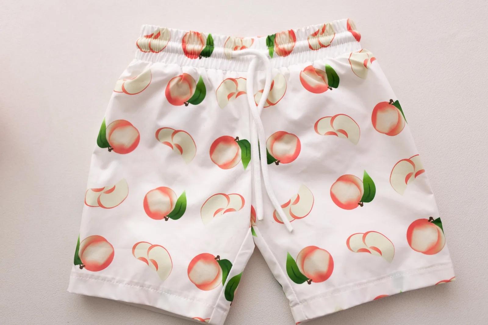 Peach Swim Shorts — Peach collection