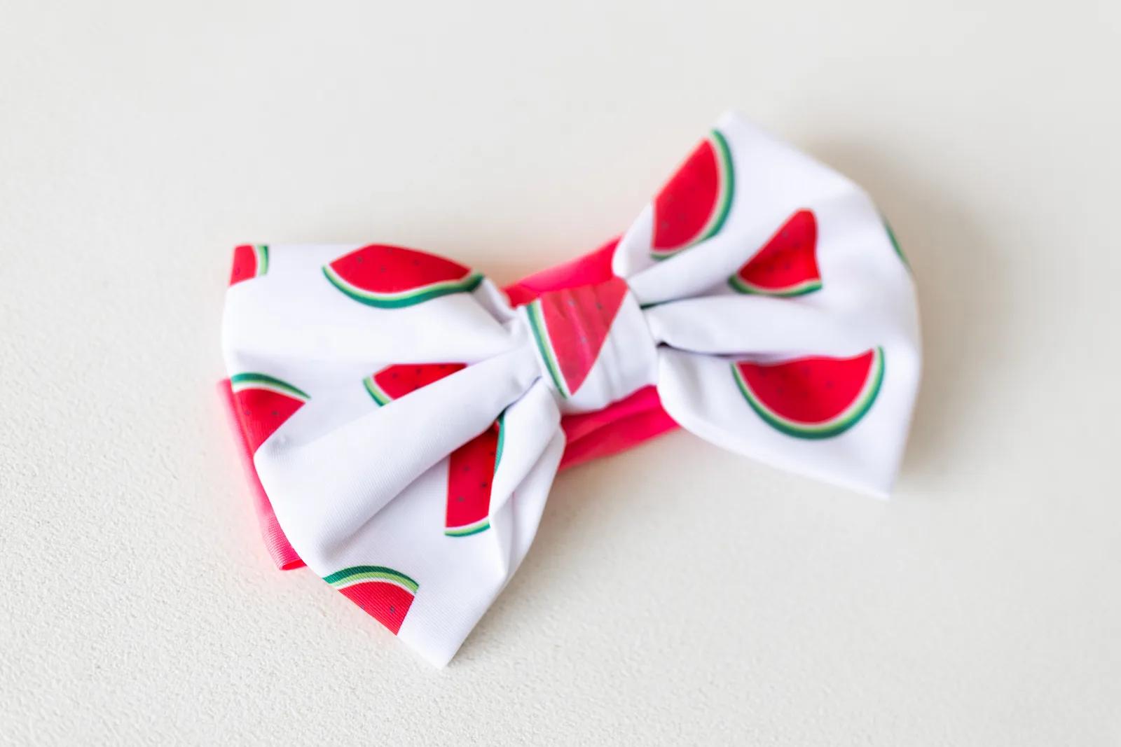 Watermelon Headband & Bow — Watermelon collection