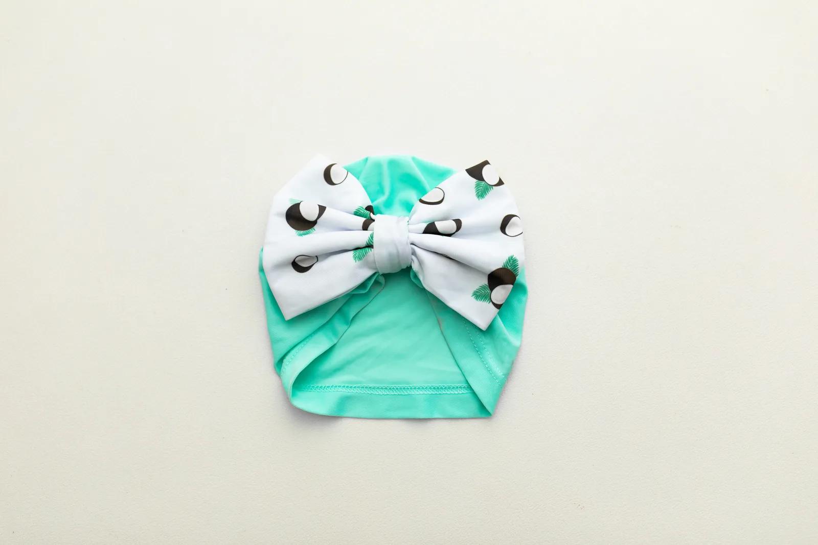 Coconut Head Wrap & Bow — Coconut collection