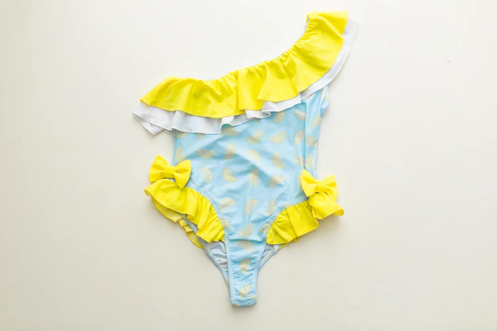 Lemon Off-Shoulder One-Piece — Lemon collection