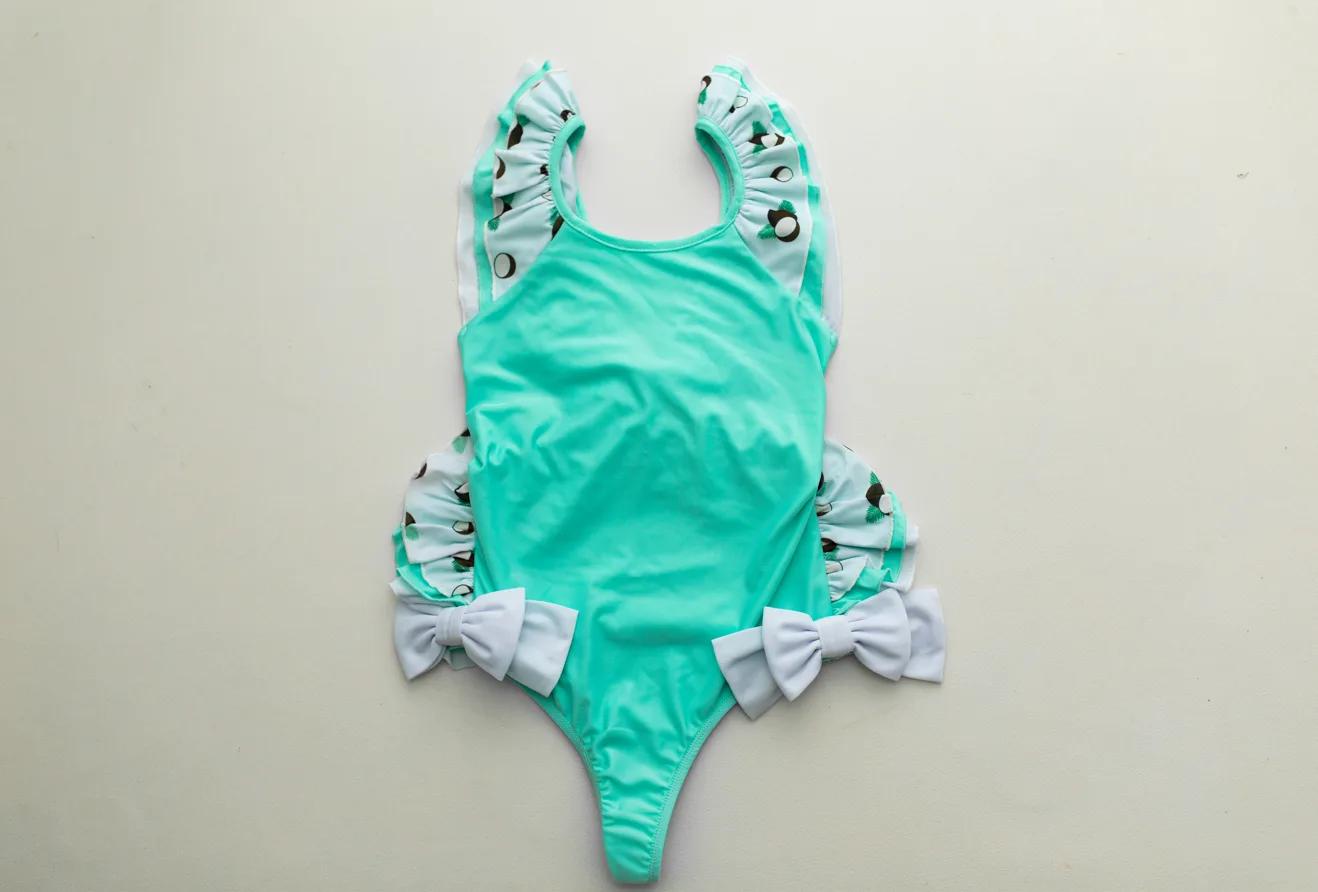 Coconut Cross-Back One-Piece